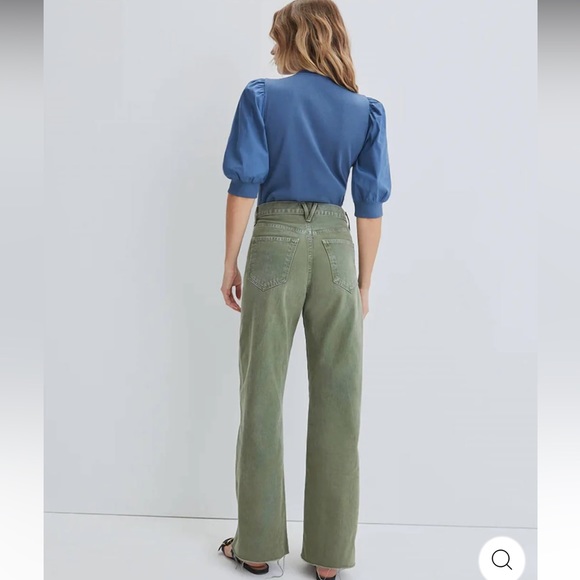 Veronica Beard Taylor High Rise Wide Leg Jean - Picture 2 of 5